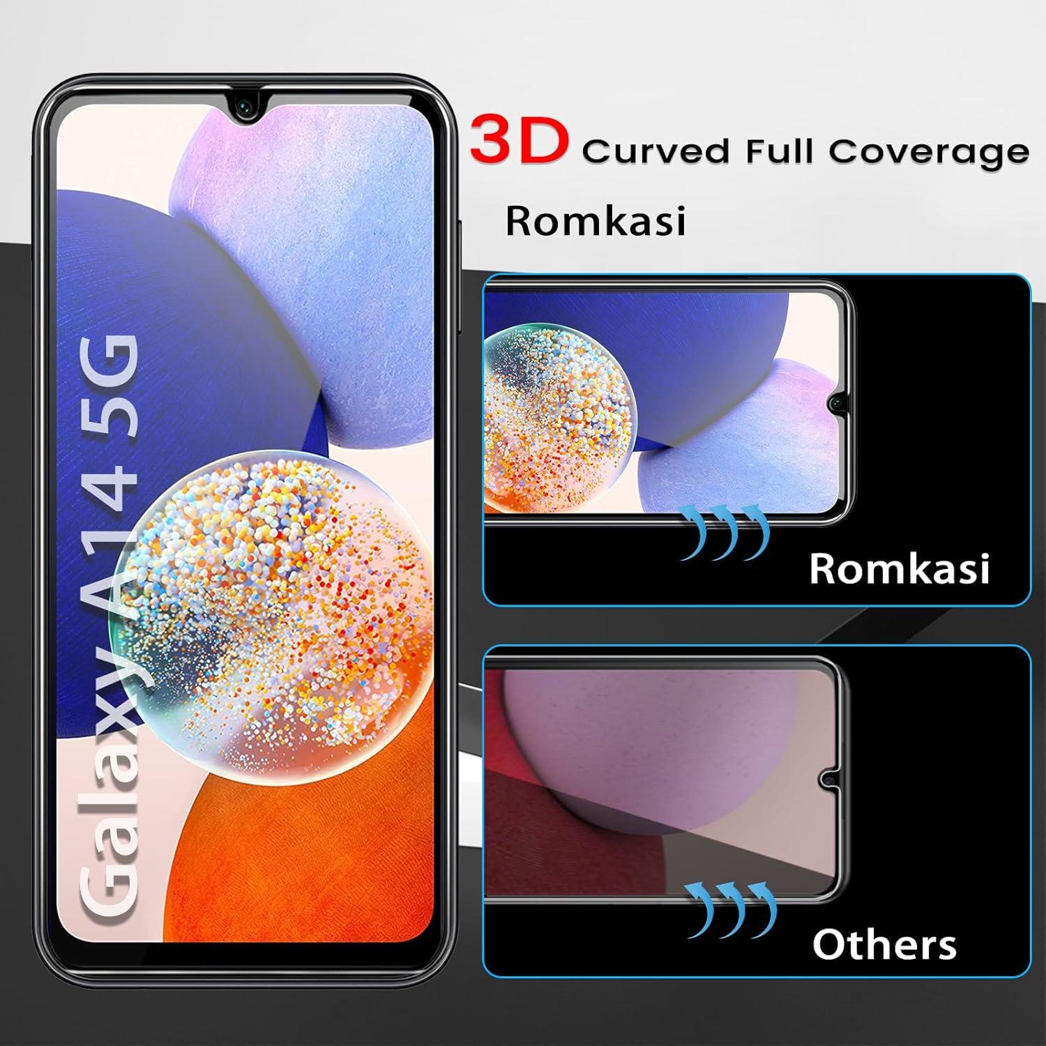 Panzer Schutz Glas Samsung Galaxy A14 4G 5G 9H Härte Anti-Kratzr HD