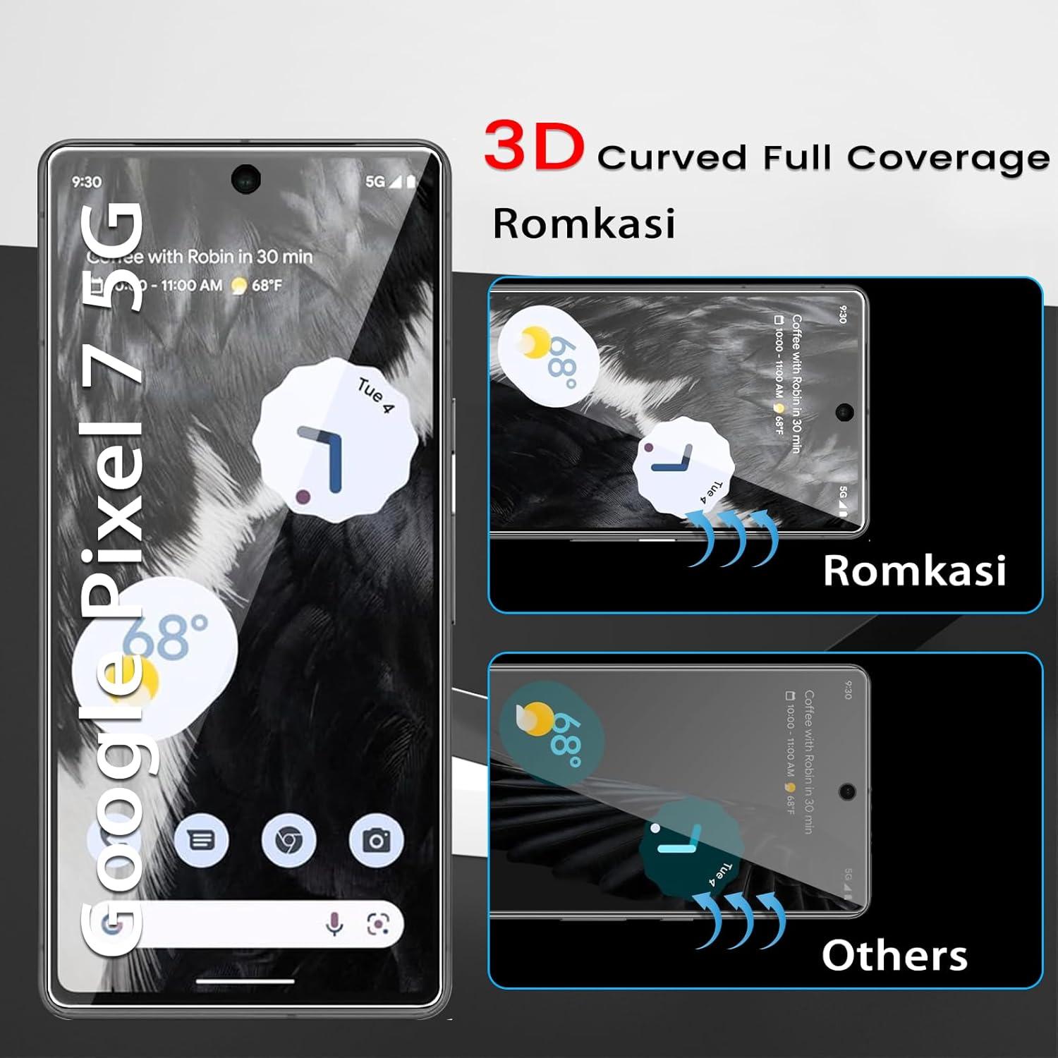 Panzer Schutz Glas Kameraschutz Google Pixel 7 Anti-Kratzr