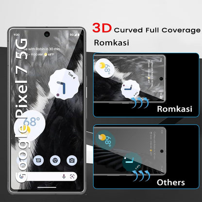 Panzer Schutz Glas Kameraschutz Google Pixel 7 Anti-Kratzr
