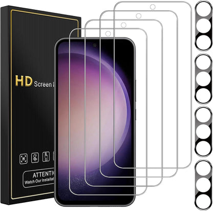 Panzer Schutz Glas Samsung Galaxy S23 FE 4G 5G