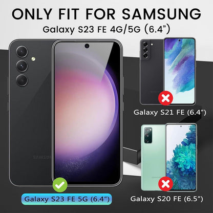 Panzer Schutz Glas Samsung Galaxy S23 FE 4+4 Stück Display