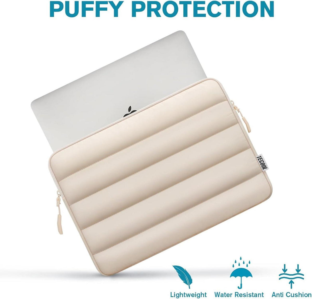 TECOOL Puffy 14 Zoll Laptoptasche für Lenovo HP MacBook Air