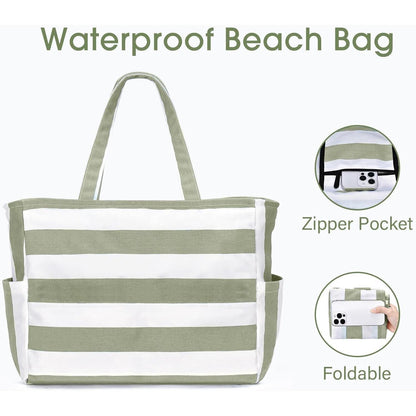 Oscaurt Strandtasche Damen Handtasche Groß Shopper