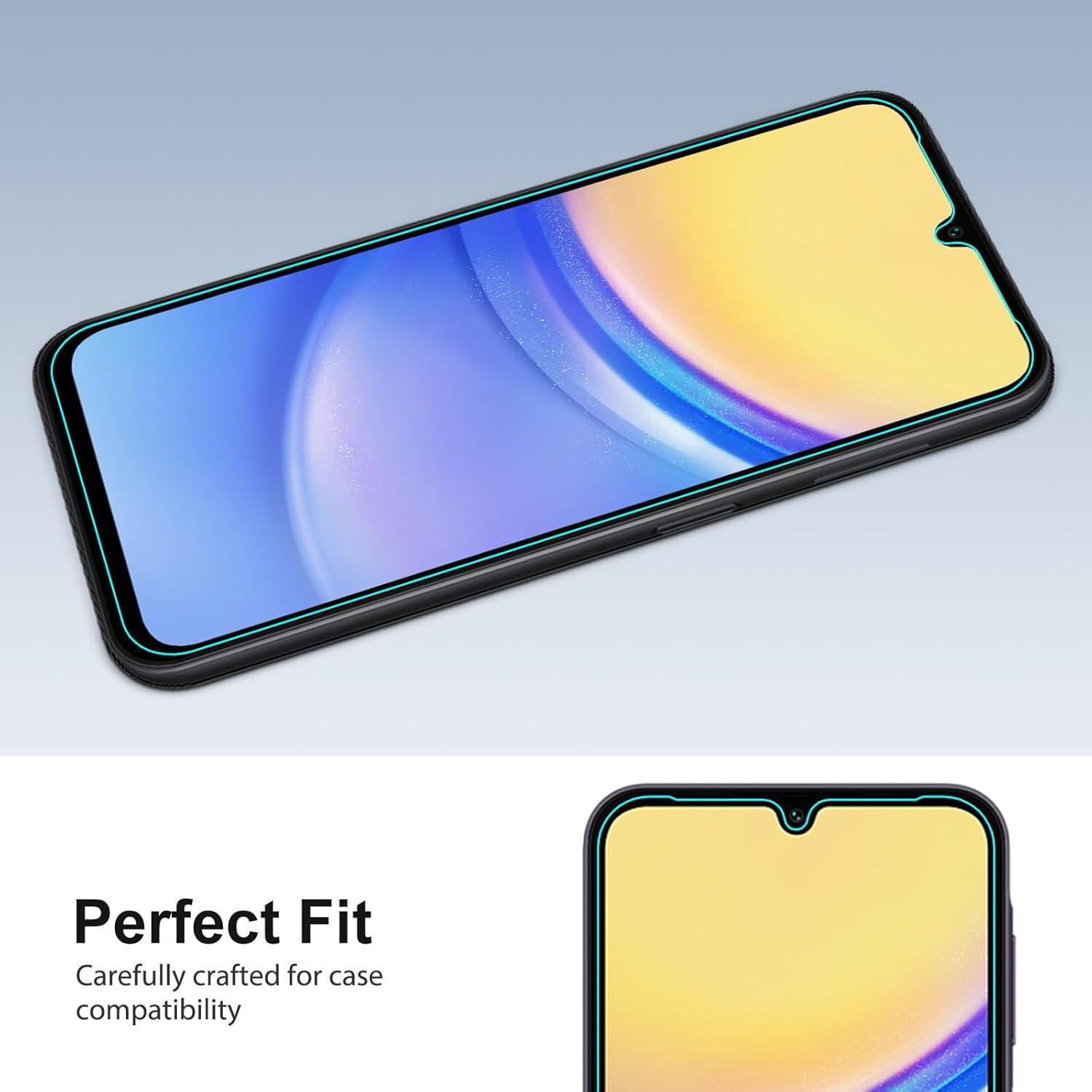 Schutzfolie Samsung Galaxy A15 4G/5G Panzerglas 9H HD Displayfolie