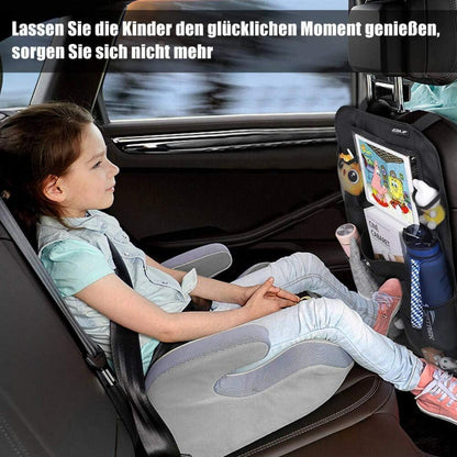 Auto Rückenlehnenschutz mit iPad Tasche & Organizer