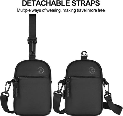 Aucuu Umhängetasche Herren Wasserdicht Multifunktions Messenger Bag
