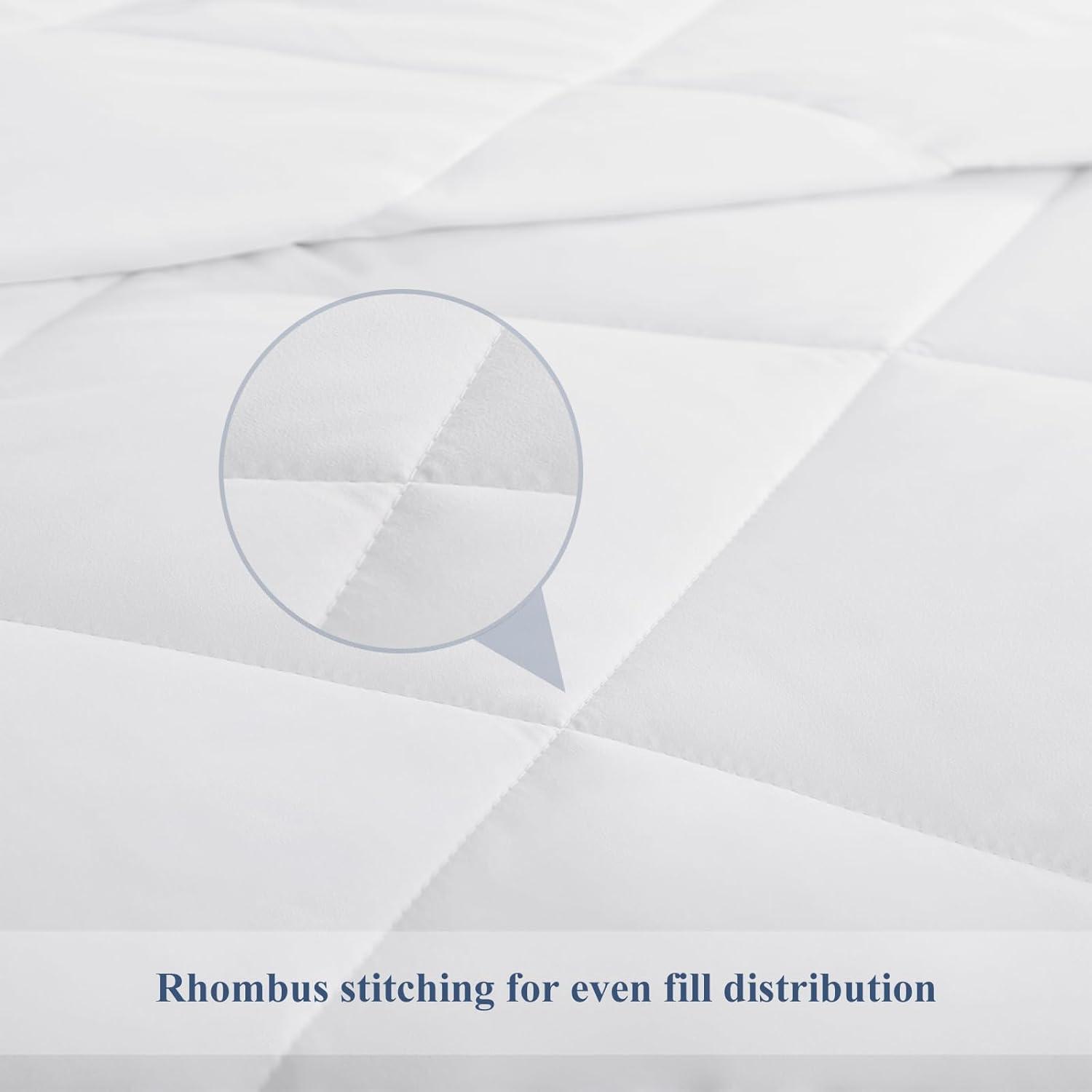 Sommer Bettdecke 240x220 Leichte Decke mit 150GSM Füllung
