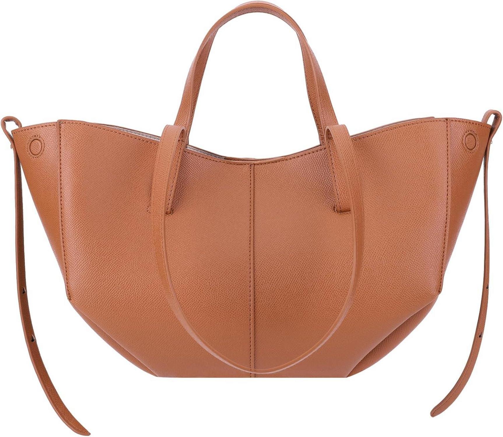 Tote Bag Kunstleder Handtasche Damen Groß Schultertasche Shopper