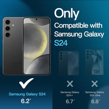 Samsung Galaxy S24 5G Matt Hülle mit Schutzfolie