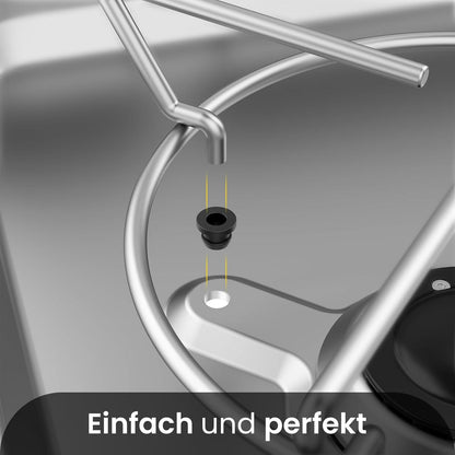 8er Set Silikongummis Topfträger für Wohnmobil-Kochfelder 5mm Stäbe