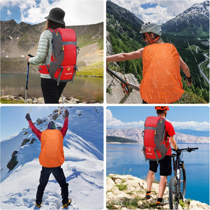 Wanderrucksack 50L Trekkingrucksack Regenhülle Campingrucksack Outdoor Herren