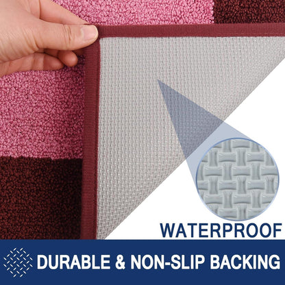 Schmutzfangmatte Innen 60x90 cm rutschfeste waschbar absorbierend