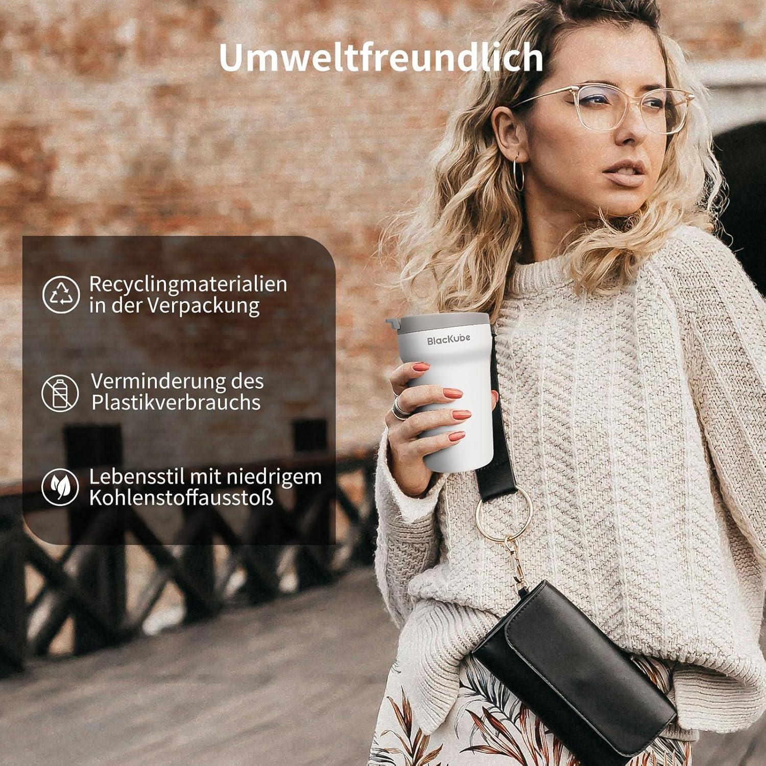Thermo Kaffeebecher-to-go 380ml BPA-frei Isolierter