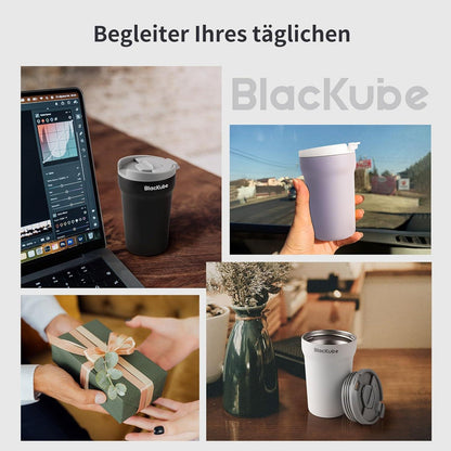 Thermo Kaffeebecher-to-go 380ml BPA-frei Edelstahl Isolierter Travel Mug