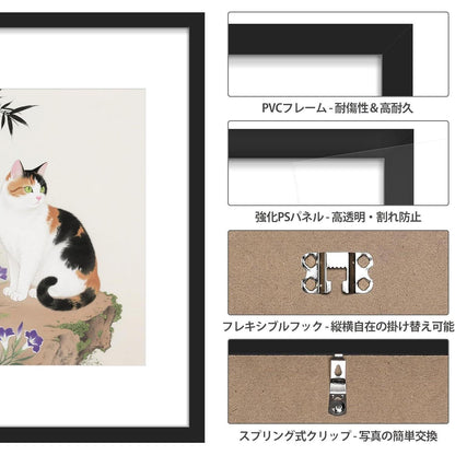 Bilderrahmen A3 Schwarz 3er Pack 29,7x42 cm Picture Frame