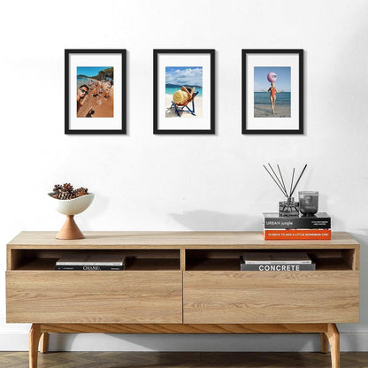 Bilderrahmen A3 Schwarz 3er Pack 29,7x42 cm Picture Frame