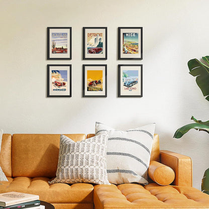 Bilderrahmen A3 Schwarz 3er Pack 29,7x42cm Picture Frame