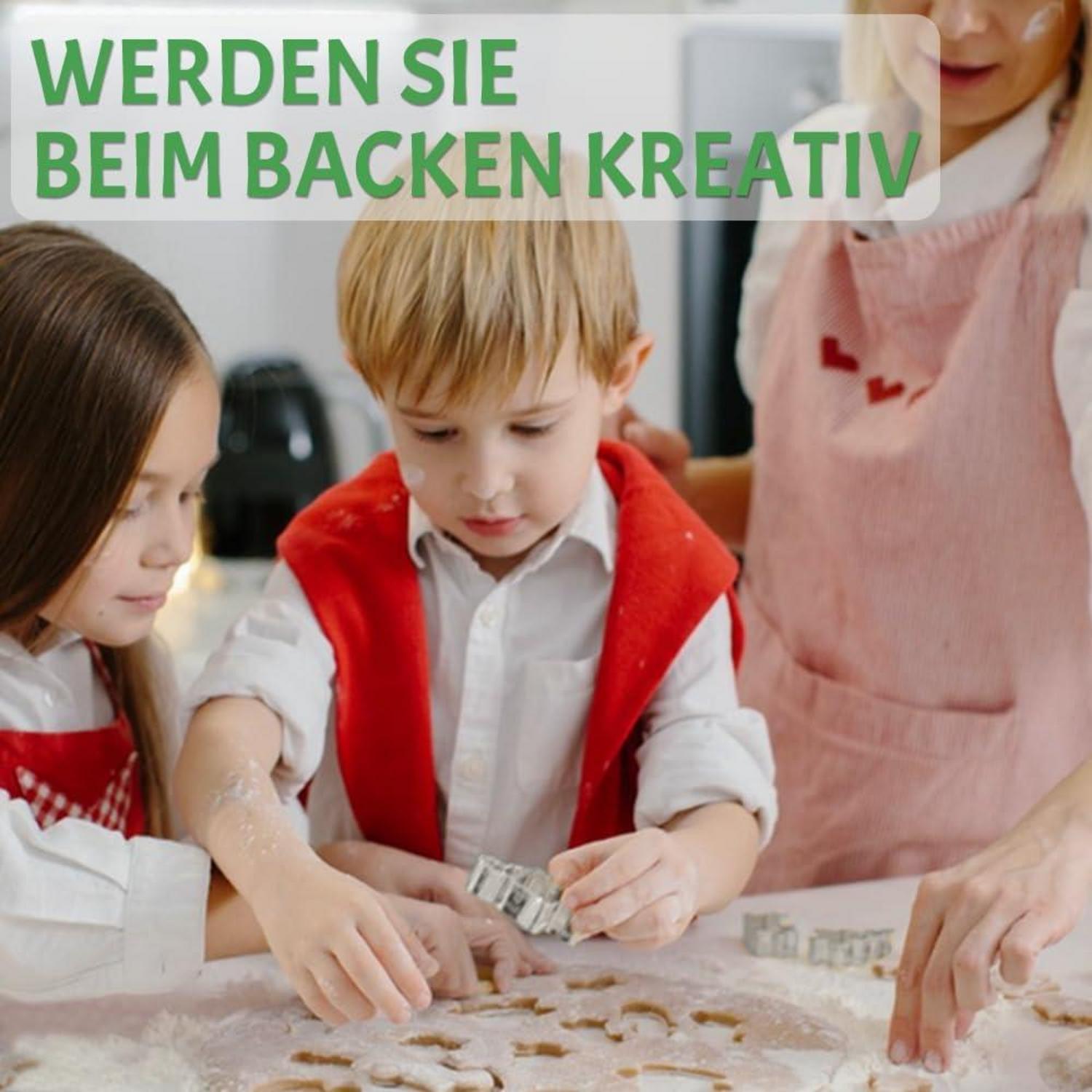 Dinosaurier Ausstecher Set 8 Stück Edelstahl Fondant Kuchen Geburtstag