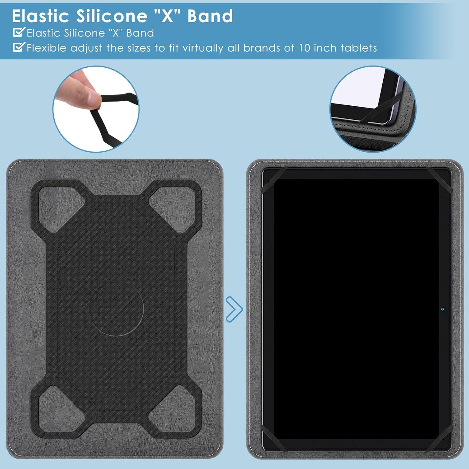 KATUMO Universal Tablet Hülle 10-10,1 Zoll Cover Case