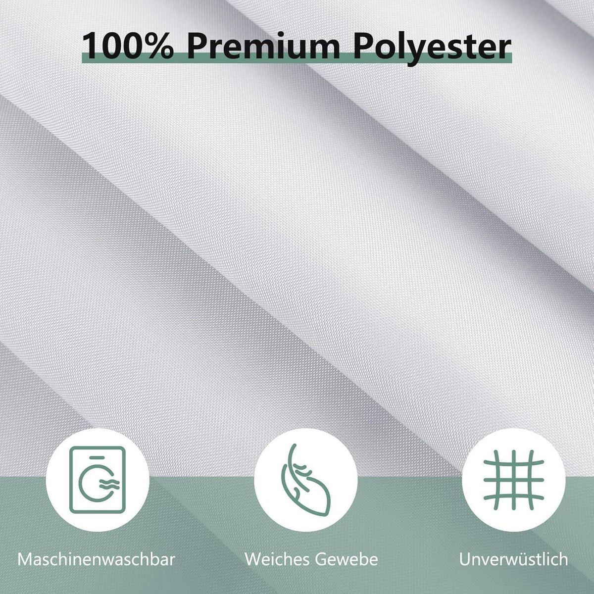 Duschvorhang wasserabweisend 180x220 cm – Anti-Schimmel & Schnelltrocknend
