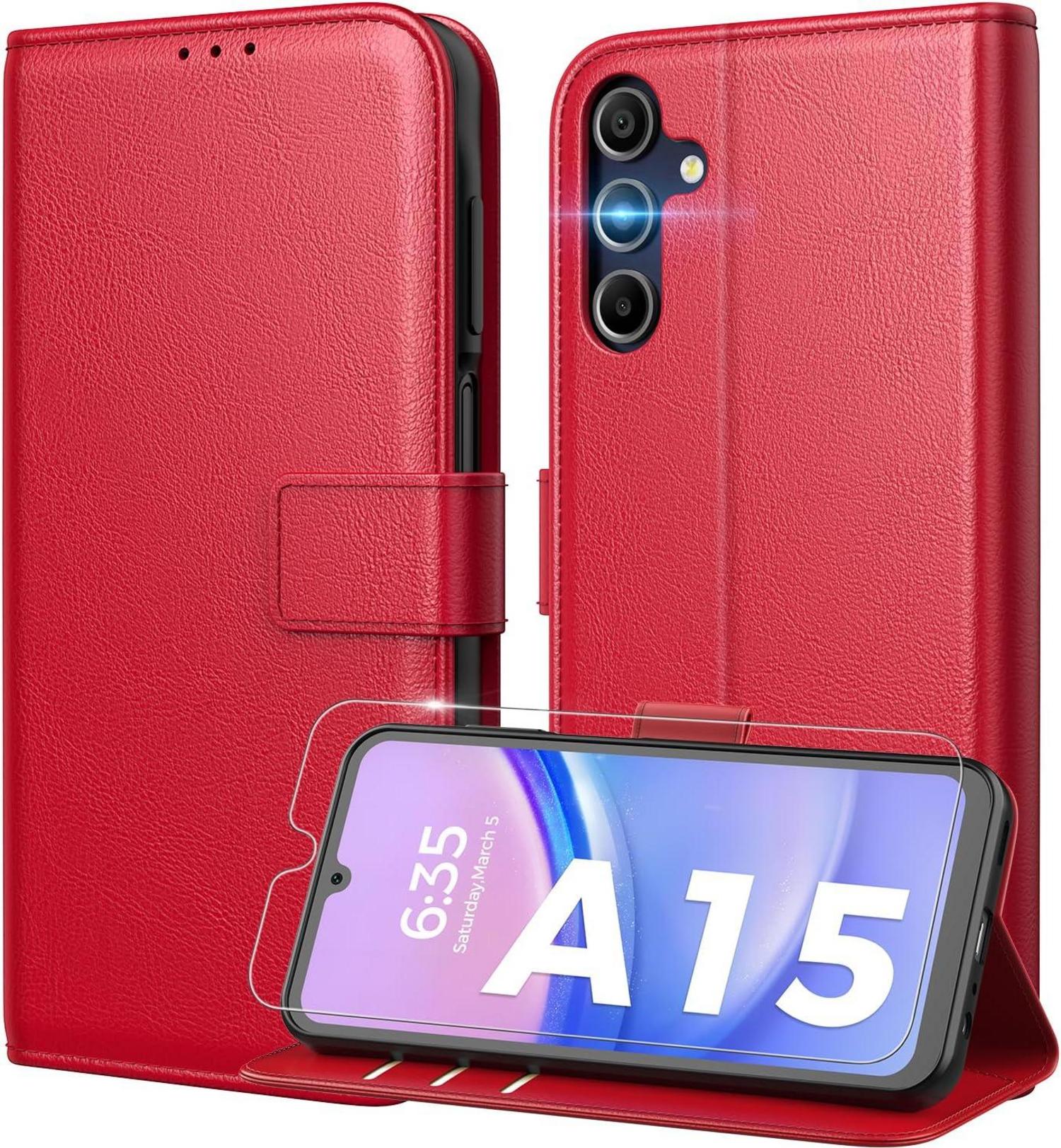 Handyhülle für Samsung Galaxy A15 4G 5G mit Panzer Schutz