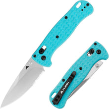 Klappmesser Survival Outdoor Taschenmesser AUS-8 Edelstahl Blue
