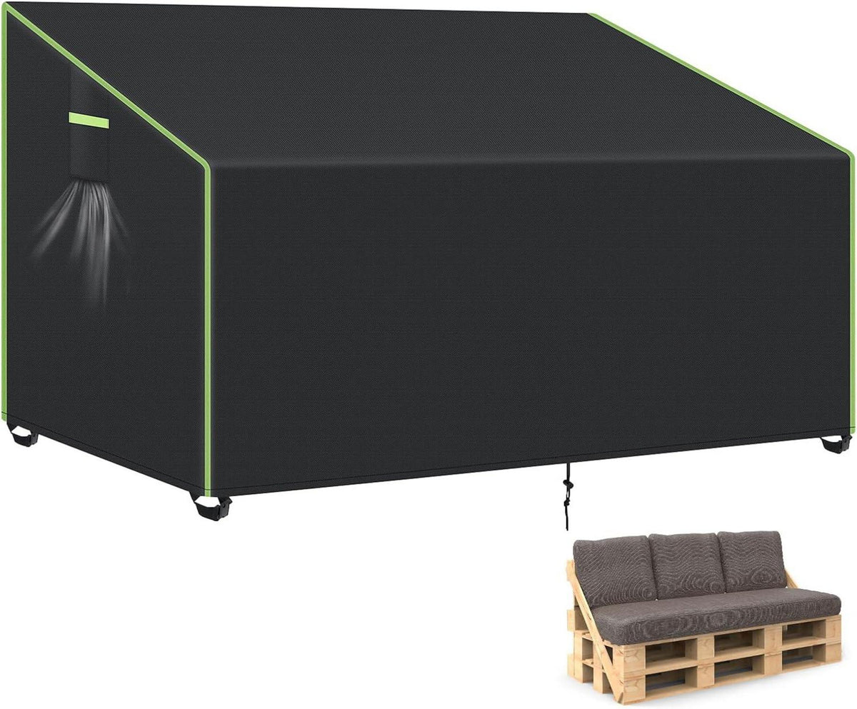 Gartenbank Abdeckung 420D Oxford Wasserdicht 130x95x80cm