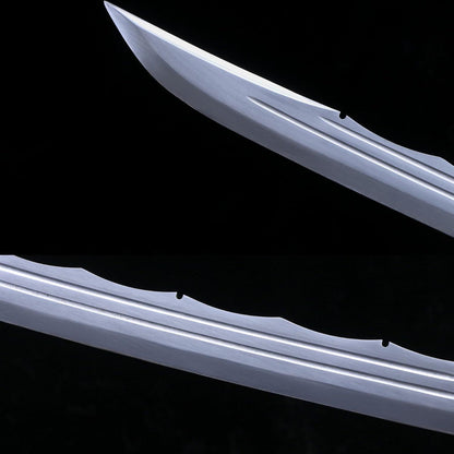110cm Handgeschmiedetes Broadsword Katana aus Manganstahl
