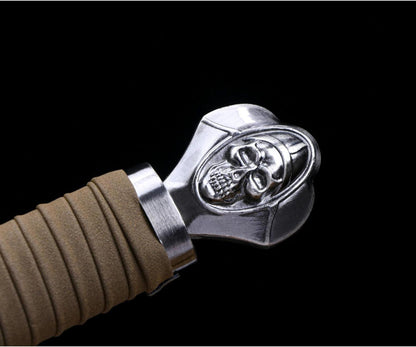 110cm Handgeschmiedetes Broadsword Katana aus Manganstahl