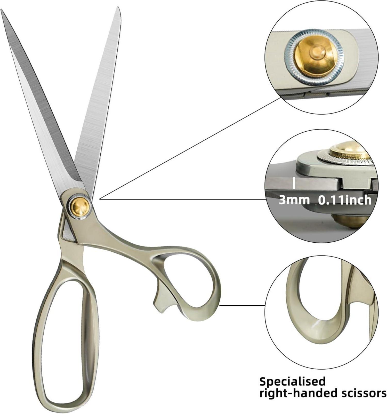 CCR Schneiderschere Stoffschere Profi-Scharf 26,5cm