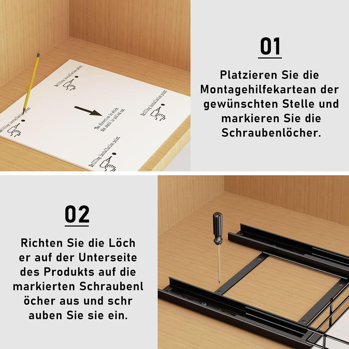 Gewürzregal Ausziehbar Schrank Organizer Küche 27x27.2x6cm H