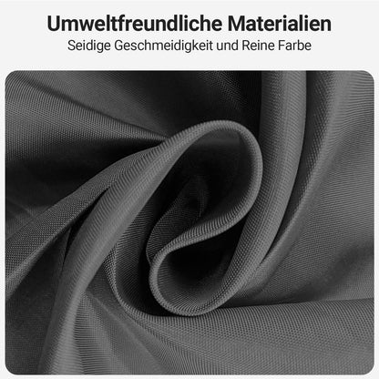 Duschvorhang Dunkelgrau 280x200cm Antischimmel