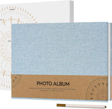 Selbstklebendes Fotoalbum zum Selbstgestalten, 10x15, Leinen, 40