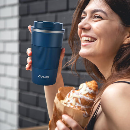 Thermobecher Isolierbecher Edelstahl Travel Mug Kaffeebecher to go