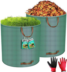 Gartenabfallsack 500L Stabile robuste Gartensack faltbar