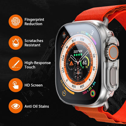 2er Pack Hard Hülle für Apple Watch Ultra 2/Ultra 49mm, Kratzfest, 9H