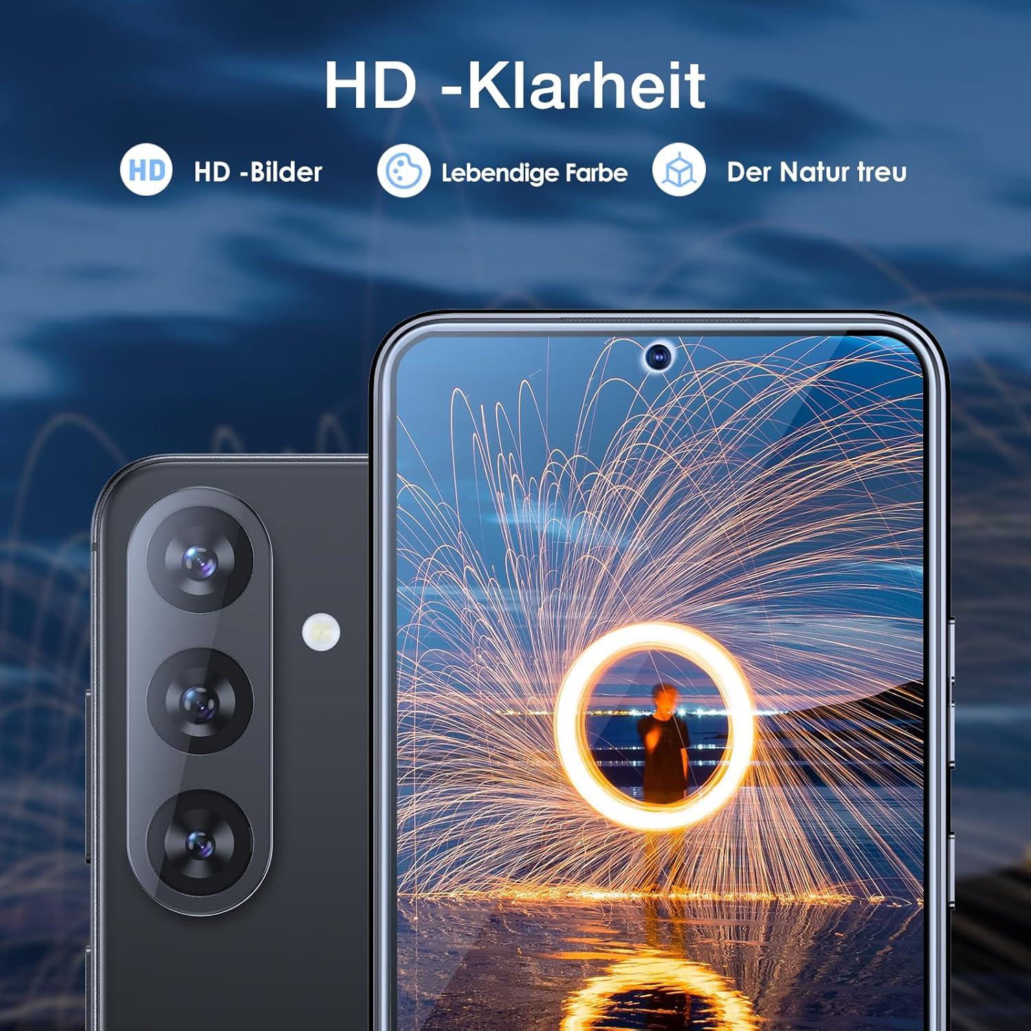 Schutzfolie für Samsung Galaxy S24 2+2 Displayschutzfolie 9H