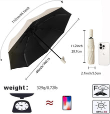 Faltbarer Regenschirm UV-Schutz Automatik-Reiseschirm 98 cm