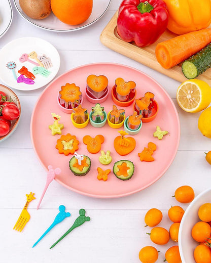 Ausstechformen Brot Gemüse Ausstecher 45 Stück Food Picks