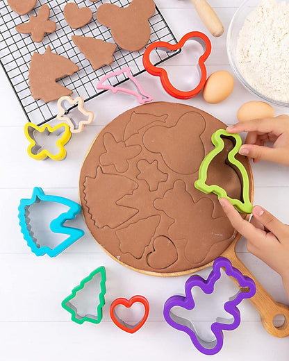 45-teiliges Ausstechformen-Set Brot Gemüse Obst Ausstecher Food Picks