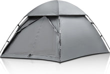 Forceatt 2 Personen Camping Kuppelzelt Outdoor Grau