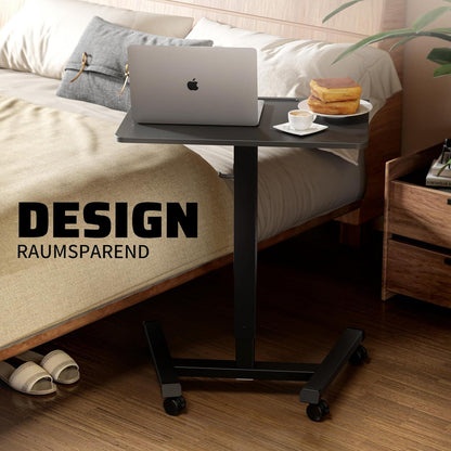 Höhenverstellbarer Stehpult Schreibtisch 65x45cm Laptoptisch Schwarz
