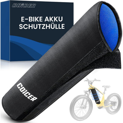 Coicer E Bike Akku Schutzhülle 28-45cm Umfang Kälte Schutz