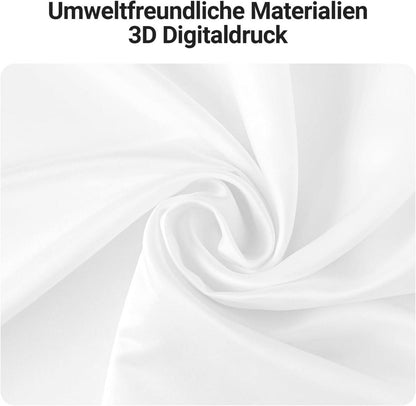 Duschvorhang 120x200cm Reinweiß Antischimmel Wasserabweisend Polyester Badevorhang