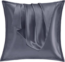 Satin Kissenbezüge 80x80 2er Set Weich Silk Pillowcase Curly Haar