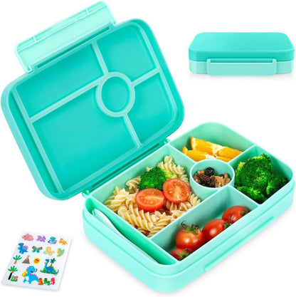 Brotdose Kinder mit Fächern 1050ml Auslaufsicher Bento-Box Jausenbox
