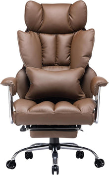 Ergonomischer Chefsessel mit 200 kg Traglast, braun