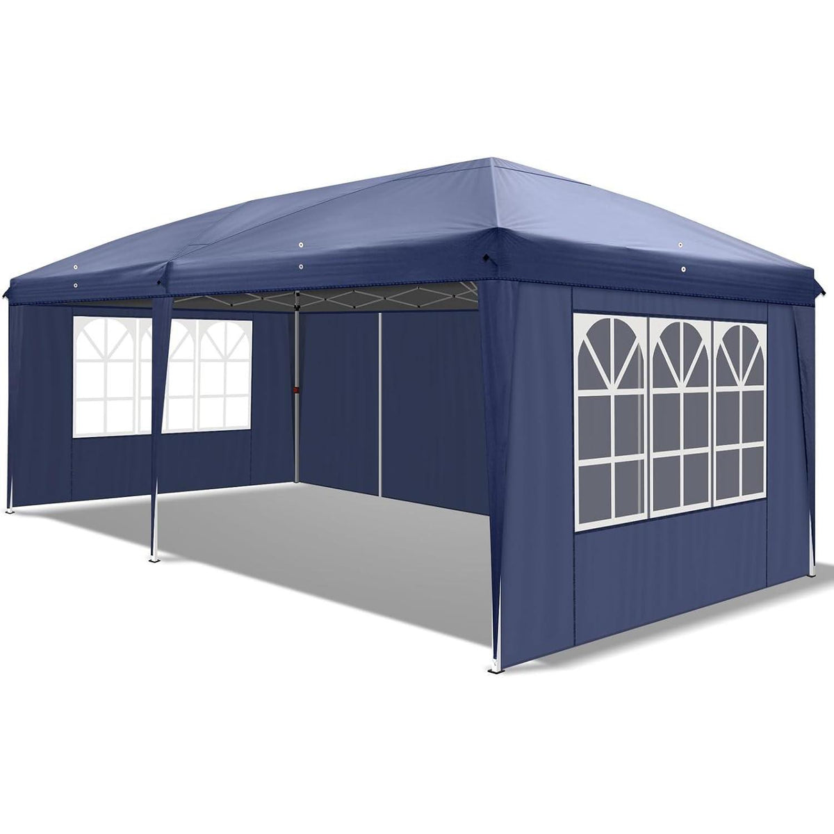 3x6m Faltpavillon Wasserdicht – Winterfest & Höhenverstellbar