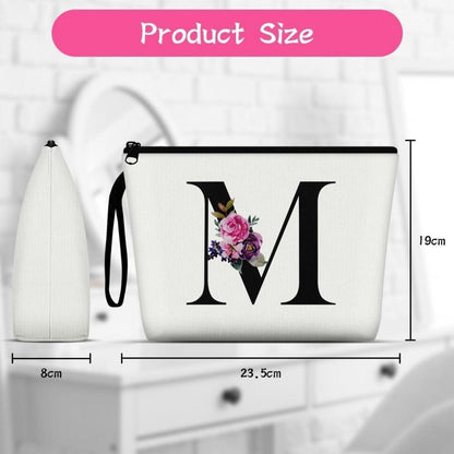 Groß Stylish Canvas Kosmetiktasche Damen, Regenbogenmuster