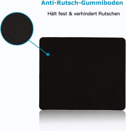 Kleines Mauspad Elefant Design 24x20 cm rutschfest waschbar